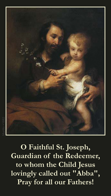 *ENGLISH* Father's Day Prayer Card